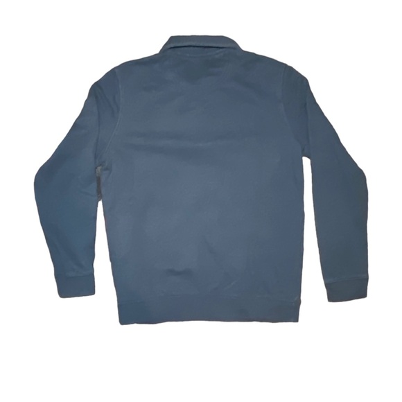 Croft & Barrow Extra Soft 1/4 Zip Pullover Sweater Blue  Long Sleeve  Casual - Picture 2 of 5